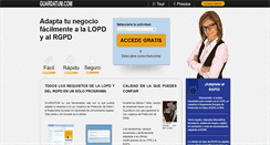 Desktop Screenshot of guardatum.com